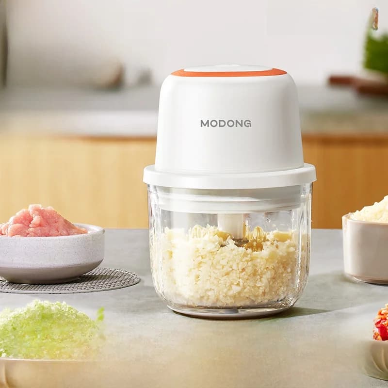 Elektrisk hvidløgshakker mini foodprocessor 300ml 5V 45W