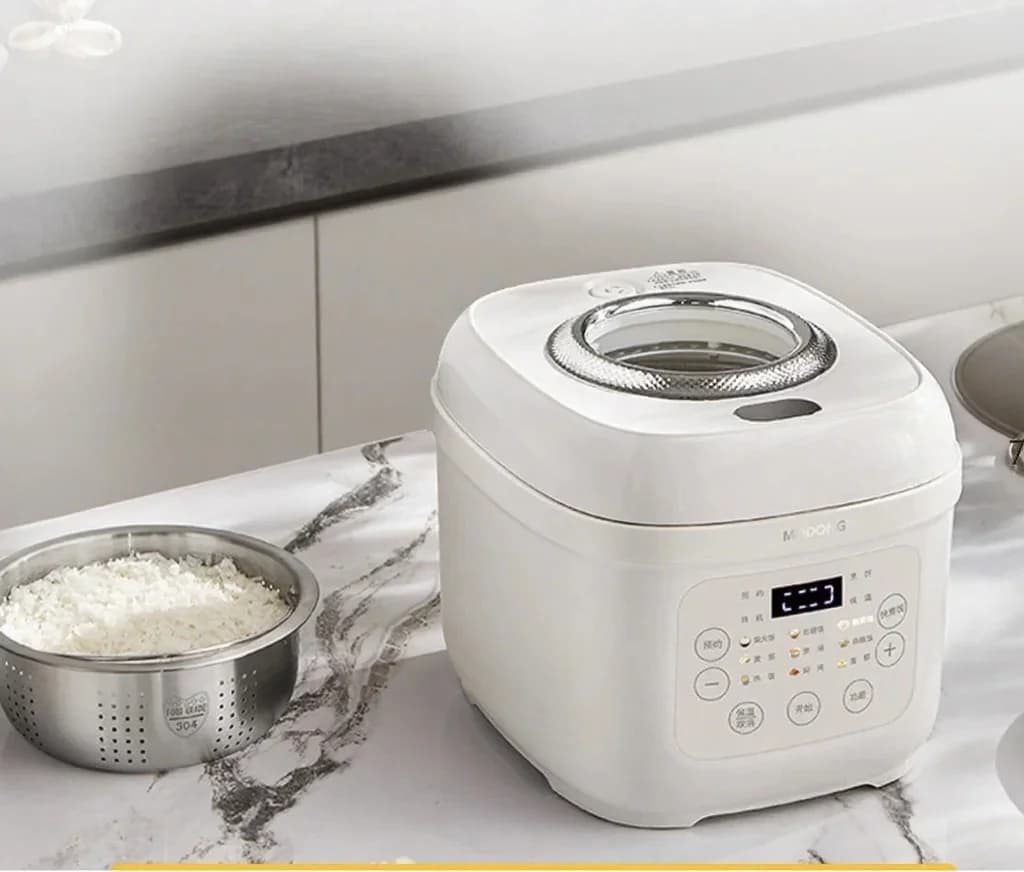 3L elektrisk riskoger med hold varm og timer