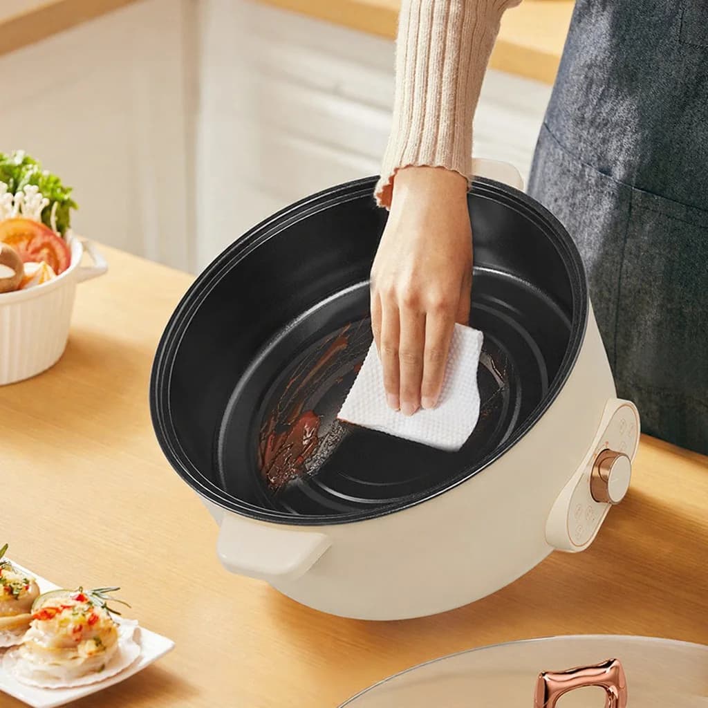 Elektrisk kogekar med damper, 7L eller 8L, 220V