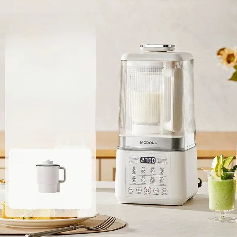 Opvarmet blender til suppe, juice, babymad og sojamælk
