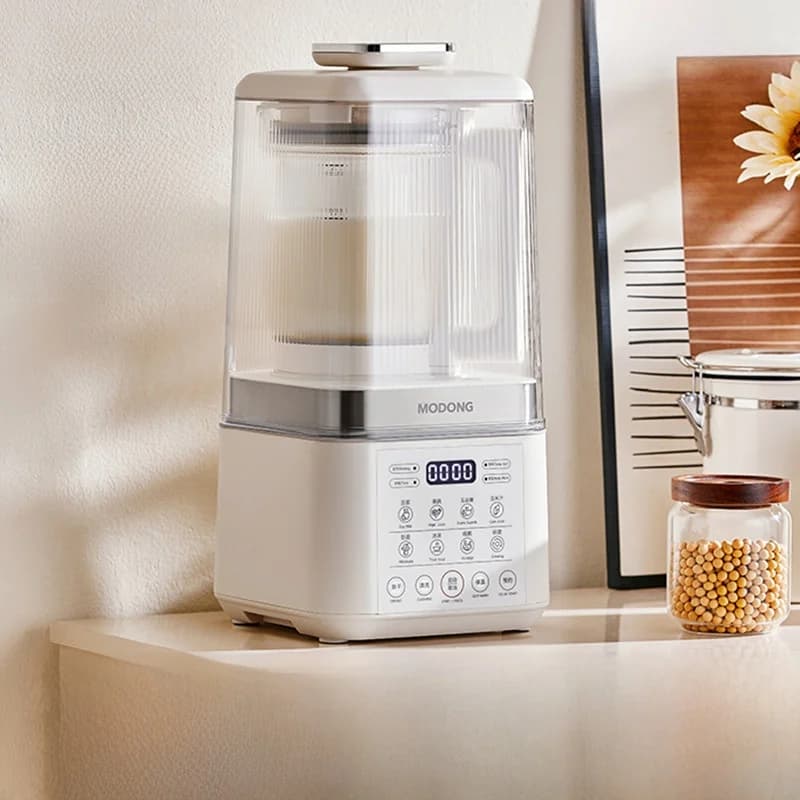 Opvarmningsblender med stille drift og varmholdningsfunktion