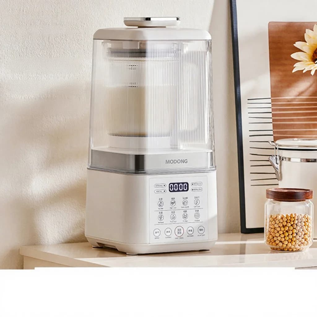 Opvarmende blender med to kopper og automatisk hold varm