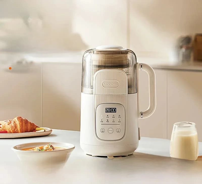 1,2L opvarmningsblender med touch-styring, glaskrop