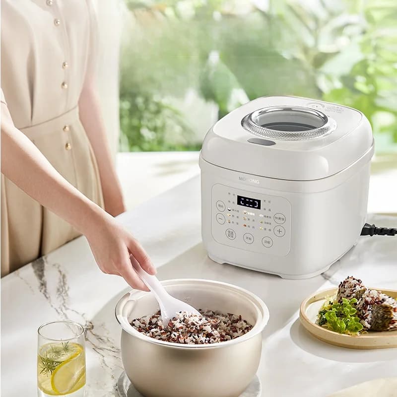 3L elektrisk riskoger med hold varm og timer