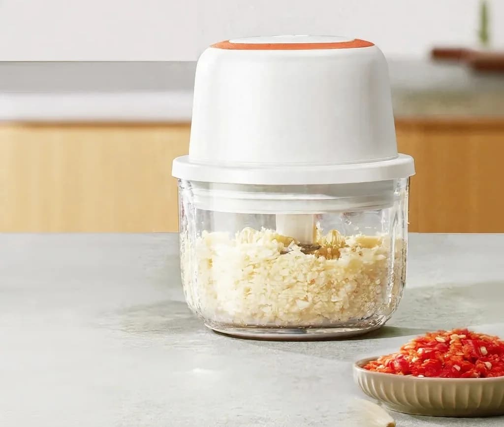 Elektrisk hvidløgshakker Mini foodprocessor 300 ml 5V 45W