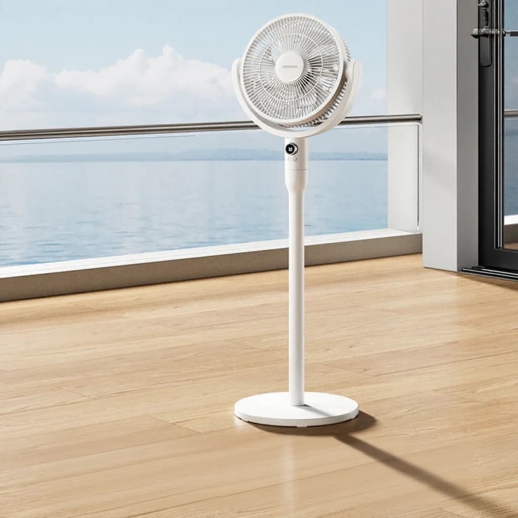 Smart bordcirkulationsventilator med stemmestyring og oscillation
