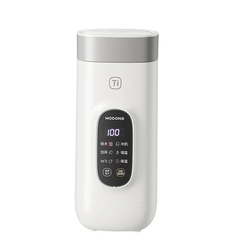Titanium elektrisk rejse-vandvarmekop, 650 ml, 220V