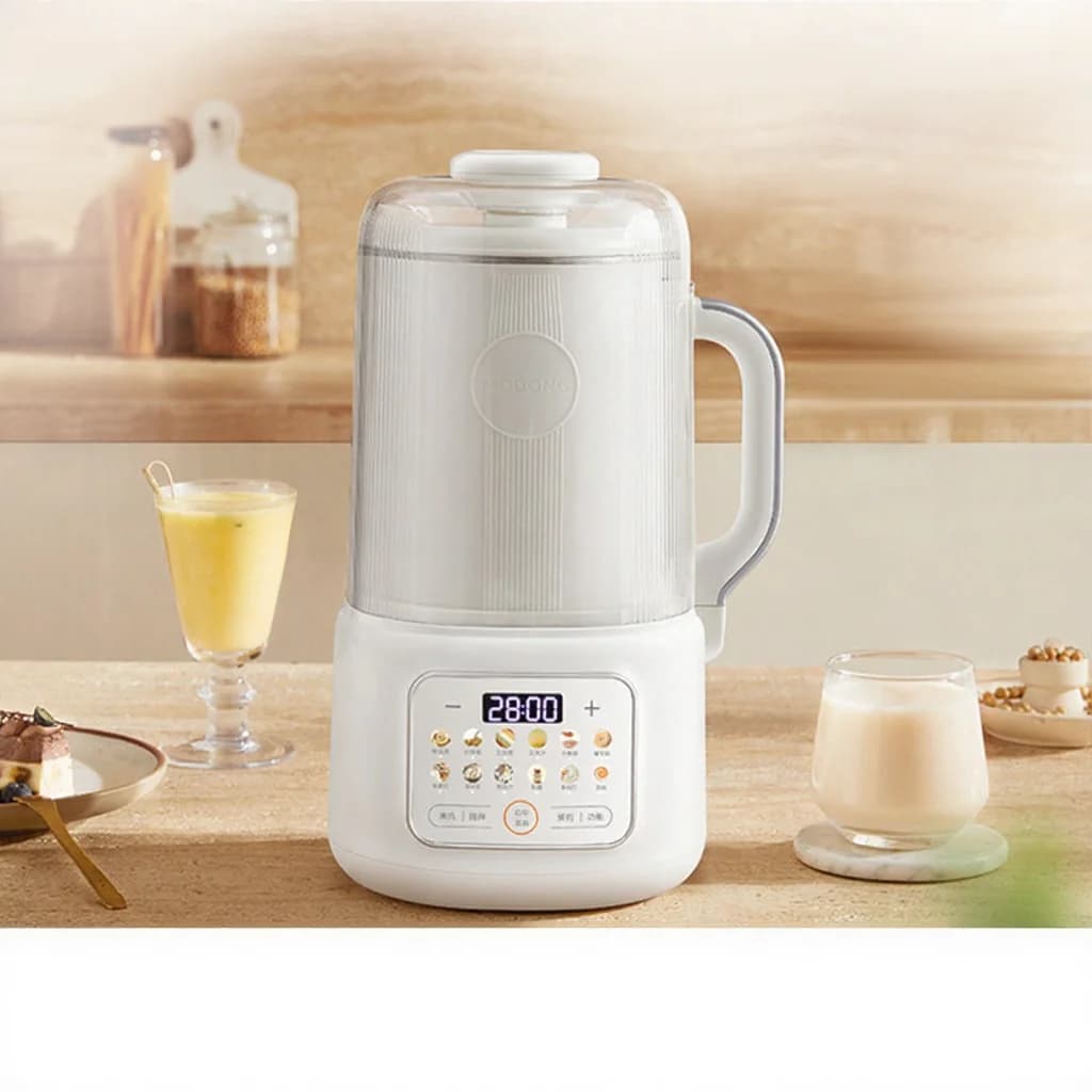 Opvarmningsblender til soyamælk med selvrensning 800W