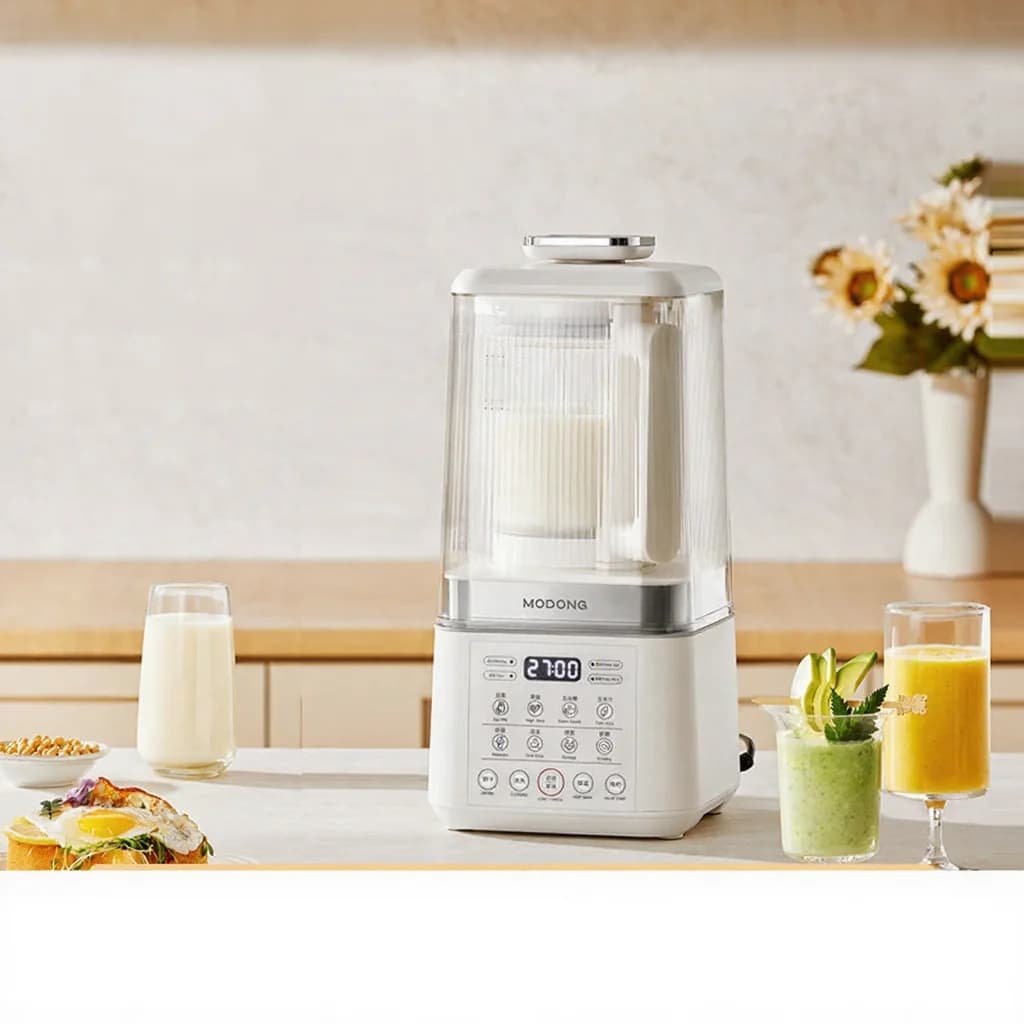 Opvarmet blender til suppe, juice, babymad og sojamælk