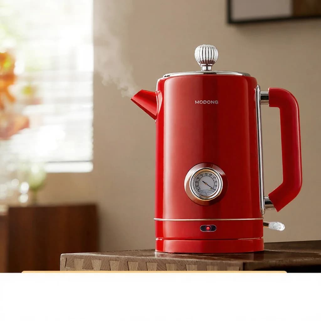 304 rustfrit stål elkedel 1.8L hold varm 1500W