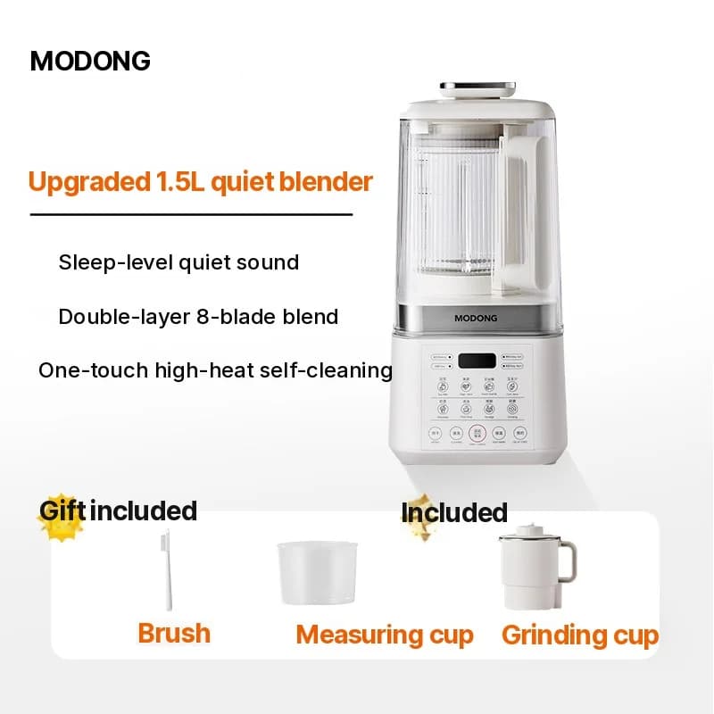 Varmeblender med dobbelte kopper og automatisk hold-varm