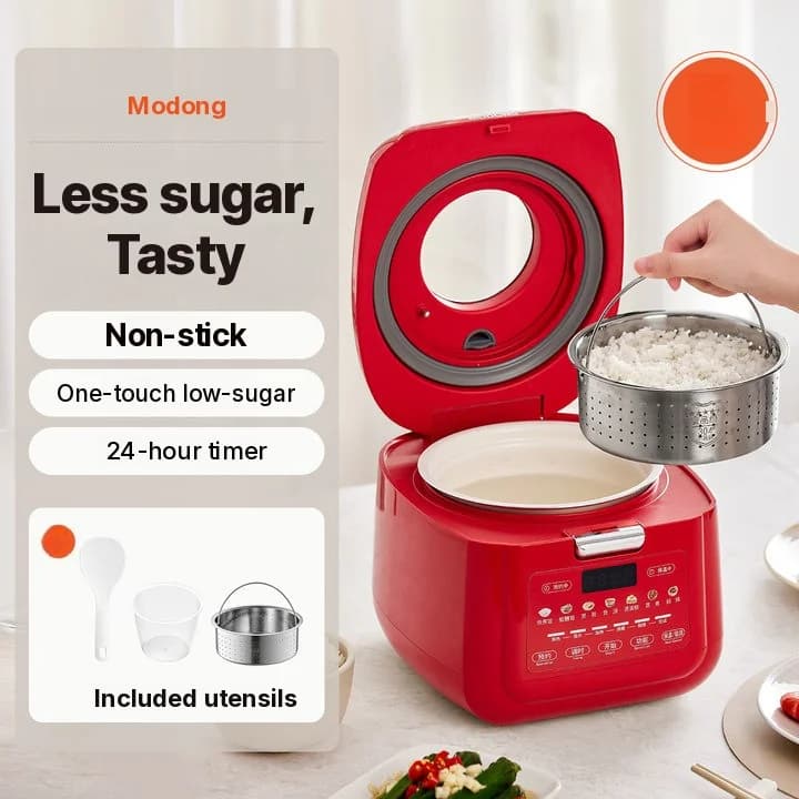 3L smart riskoger med keramisk glaseret indergryde og timer