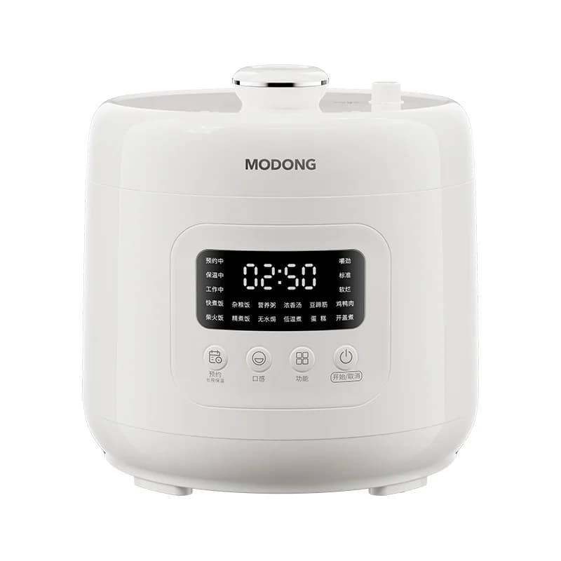 4L elektrisk trykkoger med keramisk belægning, 800W, touch-kontrol