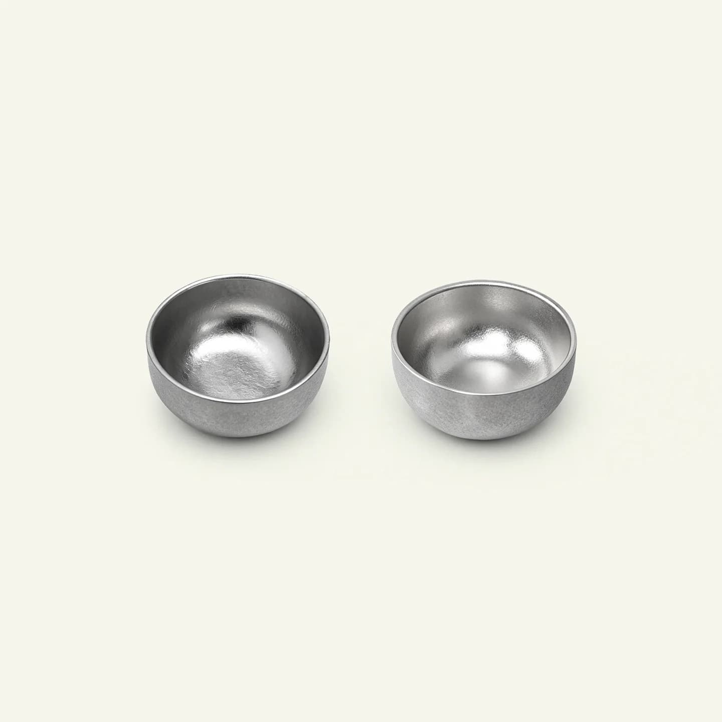Sæt med Kung Fu-teskåle i rent titanium, dobbeltkop 55ml