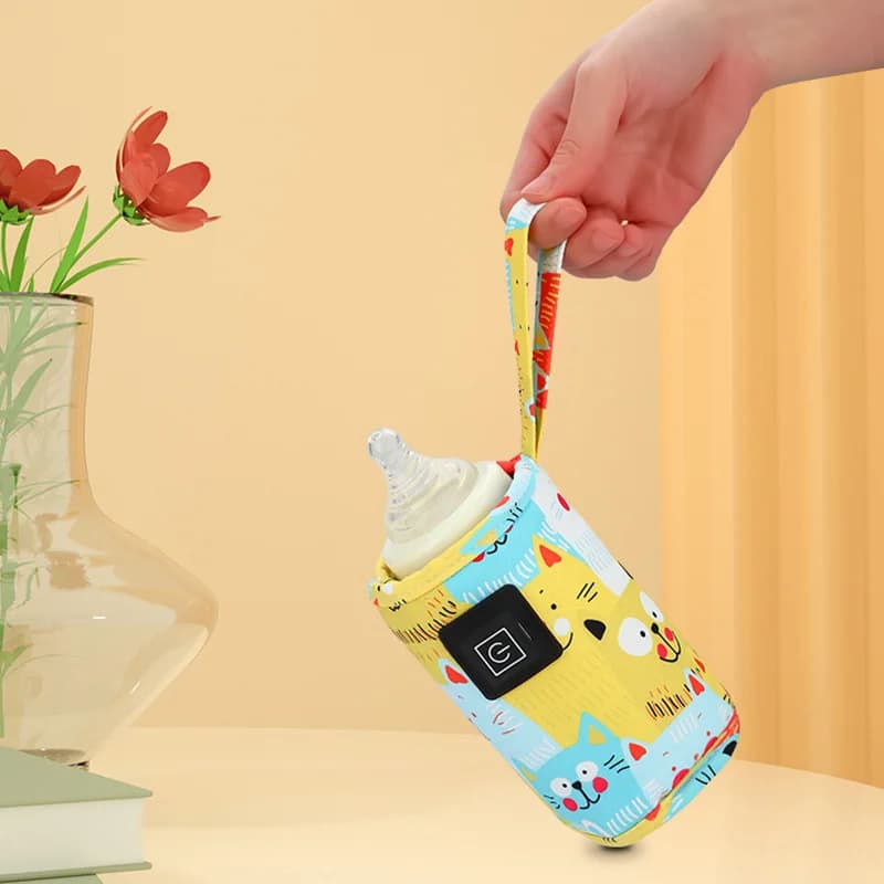 USB flaskevarmer til baby