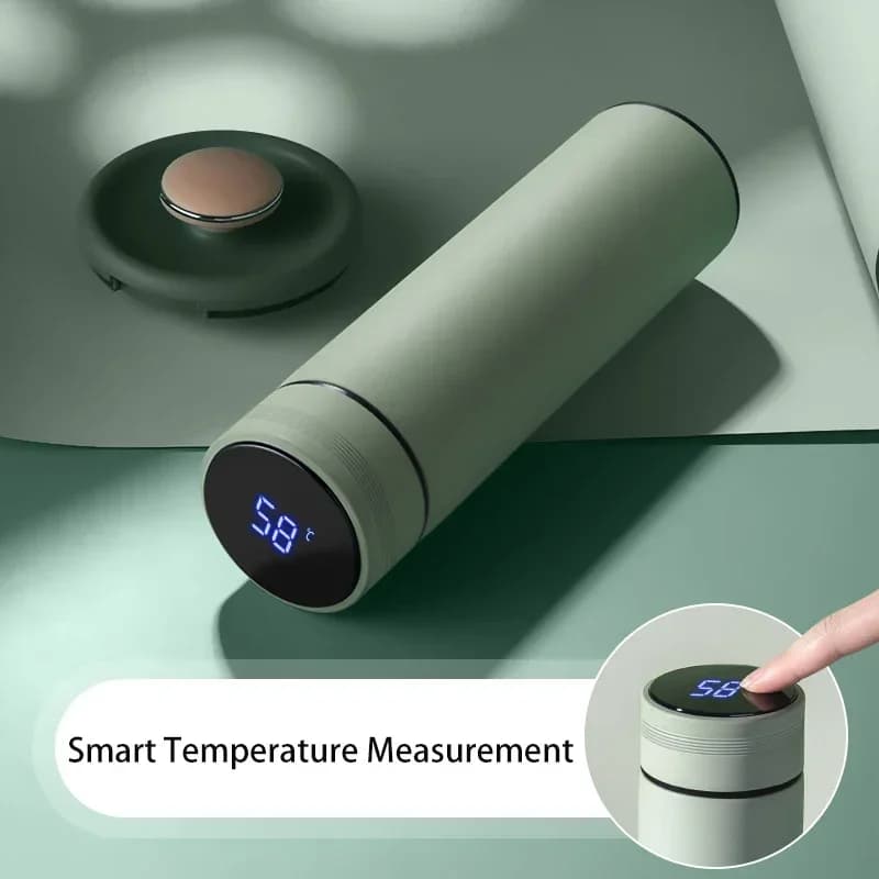500ml termoflaske med temperaturdisplay
