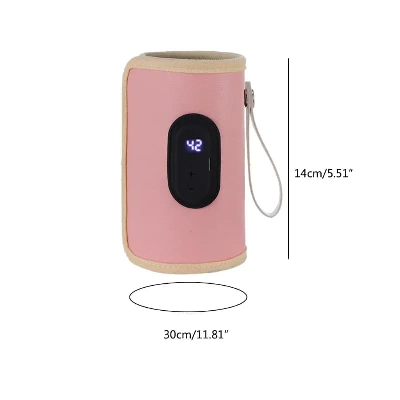USB digital flaskevarmer til baby
